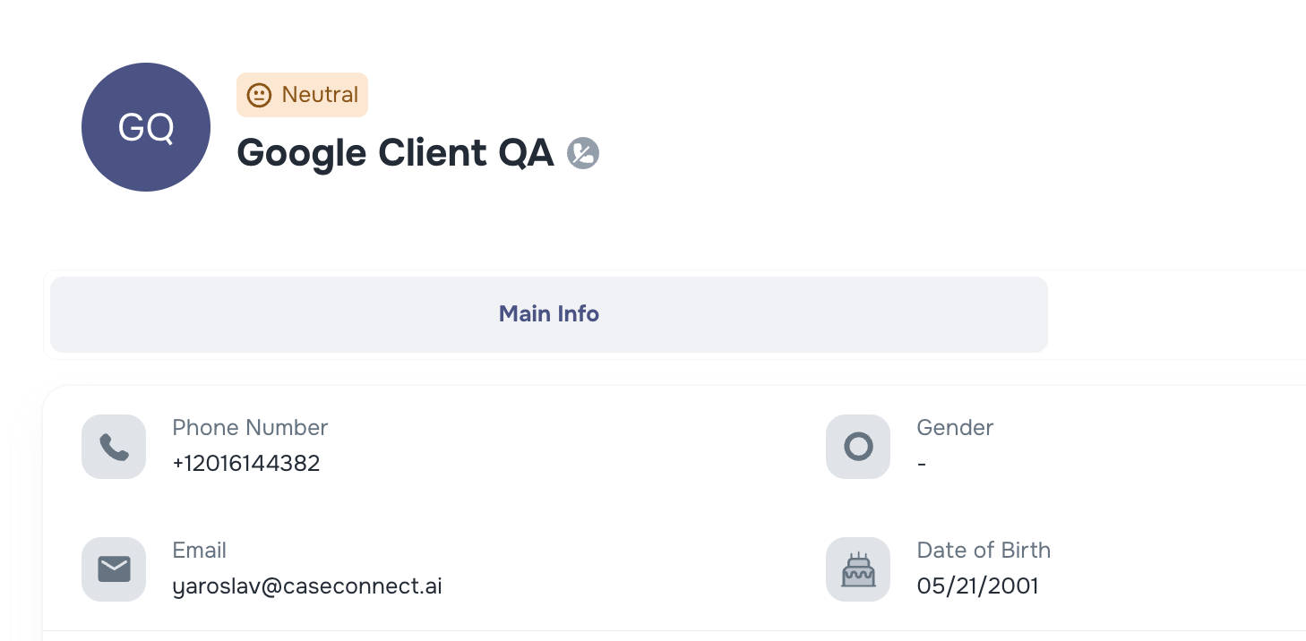 Opt-Out field in client profile for campaign compliance